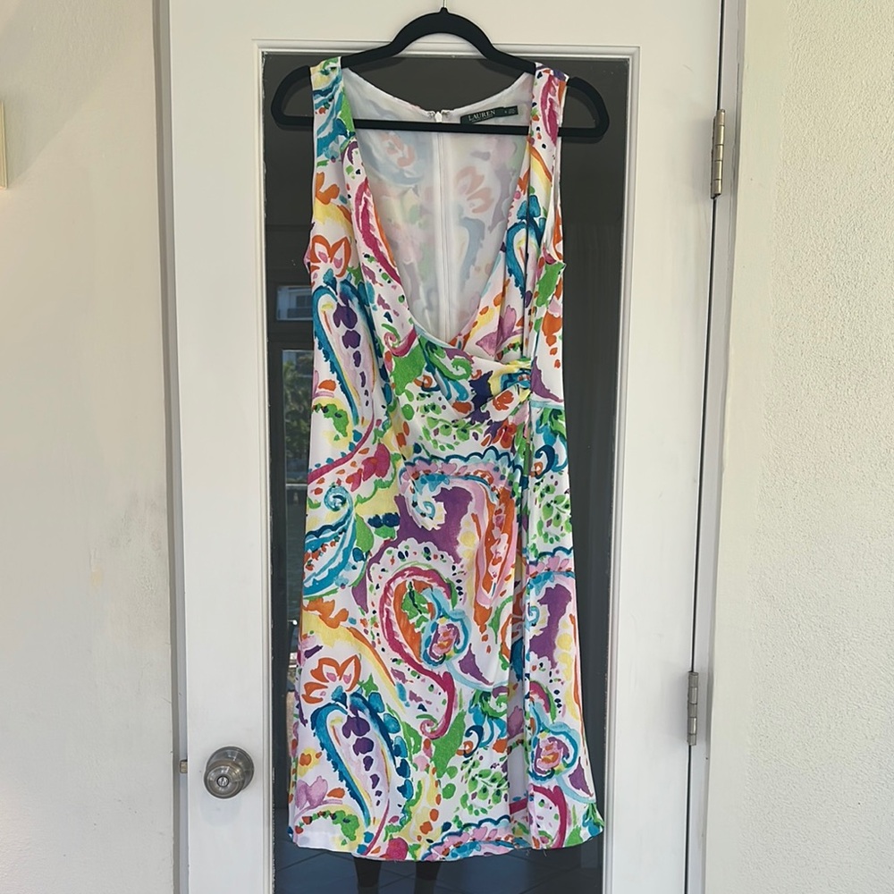 Colorful Paisley Women's Dress